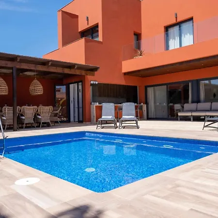 Villa Privada De Lujo Con Piscina, Wabi Sabi Corralejo